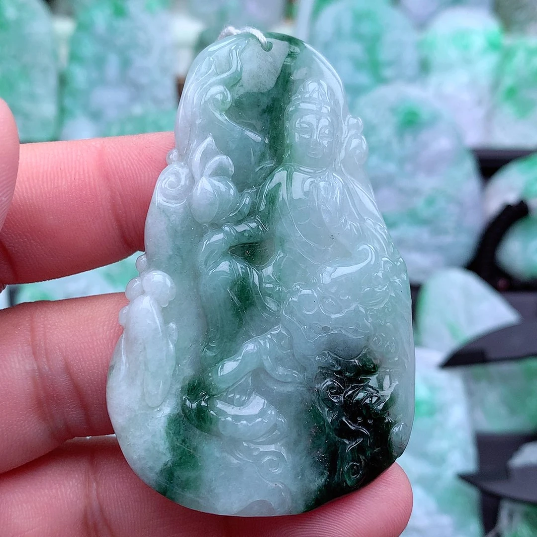 翡翠吊坠(不含链)未镶嵌