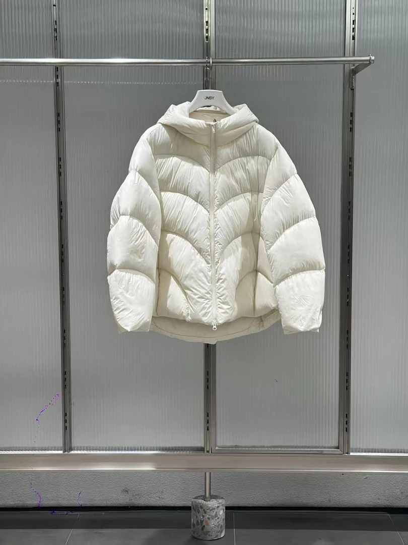 原单2025冬新品商场同款羽绒服泡芙宽松连帽5P0C10440