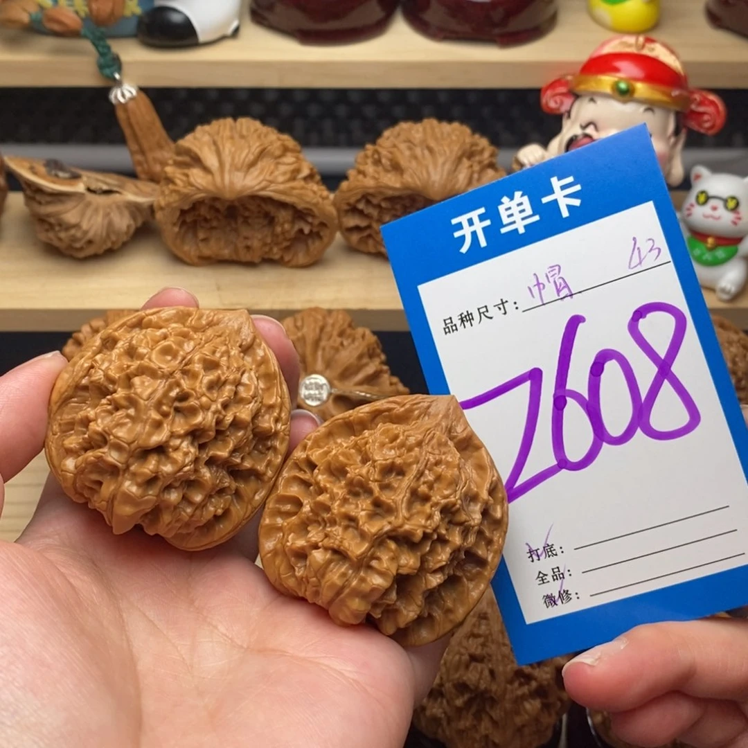 文玩核桃把件官帽43