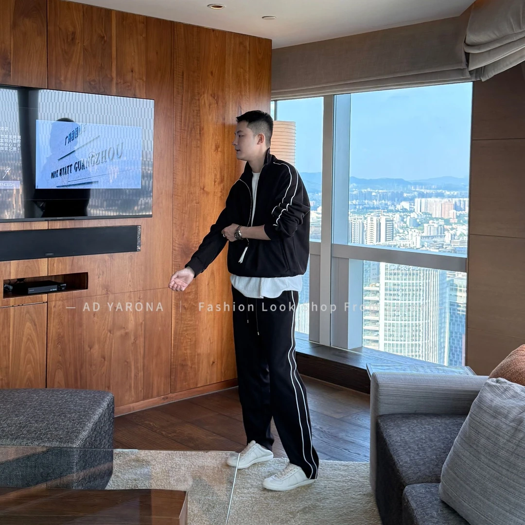 【City系列·马尔特套装】羊绒套装秋冬季简约男士外套休闲裤