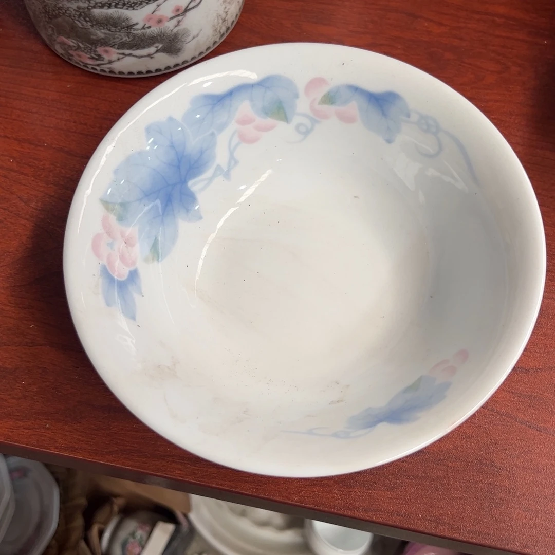 醴陵高温瓷18厘米碗