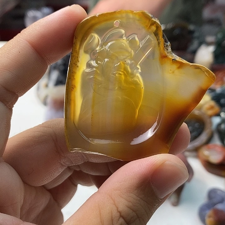 未镶嵌颈饰玛瑙/玉髓