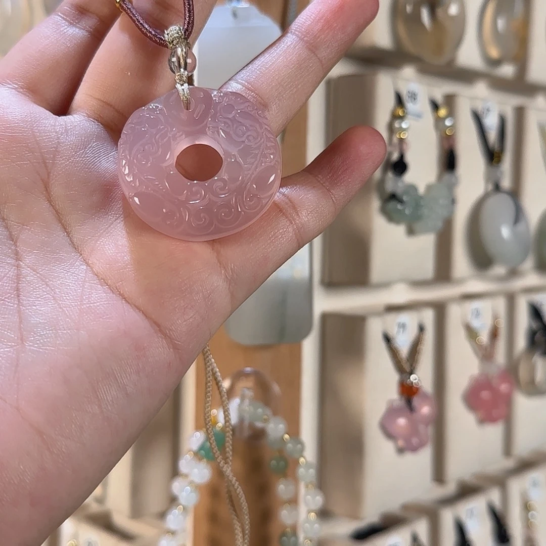 ****ᙆ玛瑙/玉髓未镶嵌颈饰