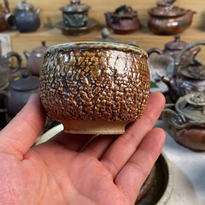 杯柴烧手工制作工艺