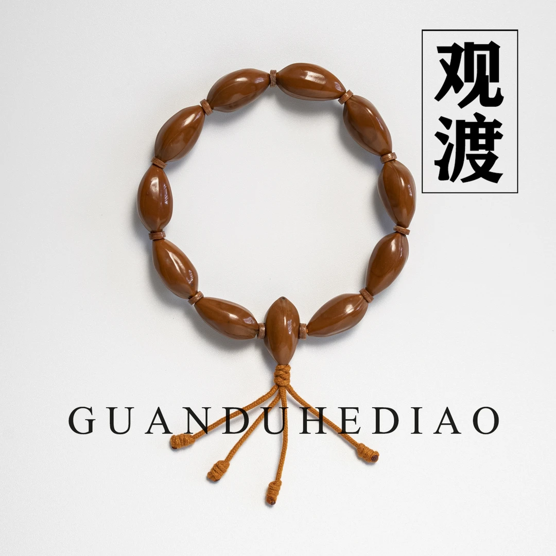 GUANDU-观渡 橄榄核小籽三面佛 去霜 精抛 高密度