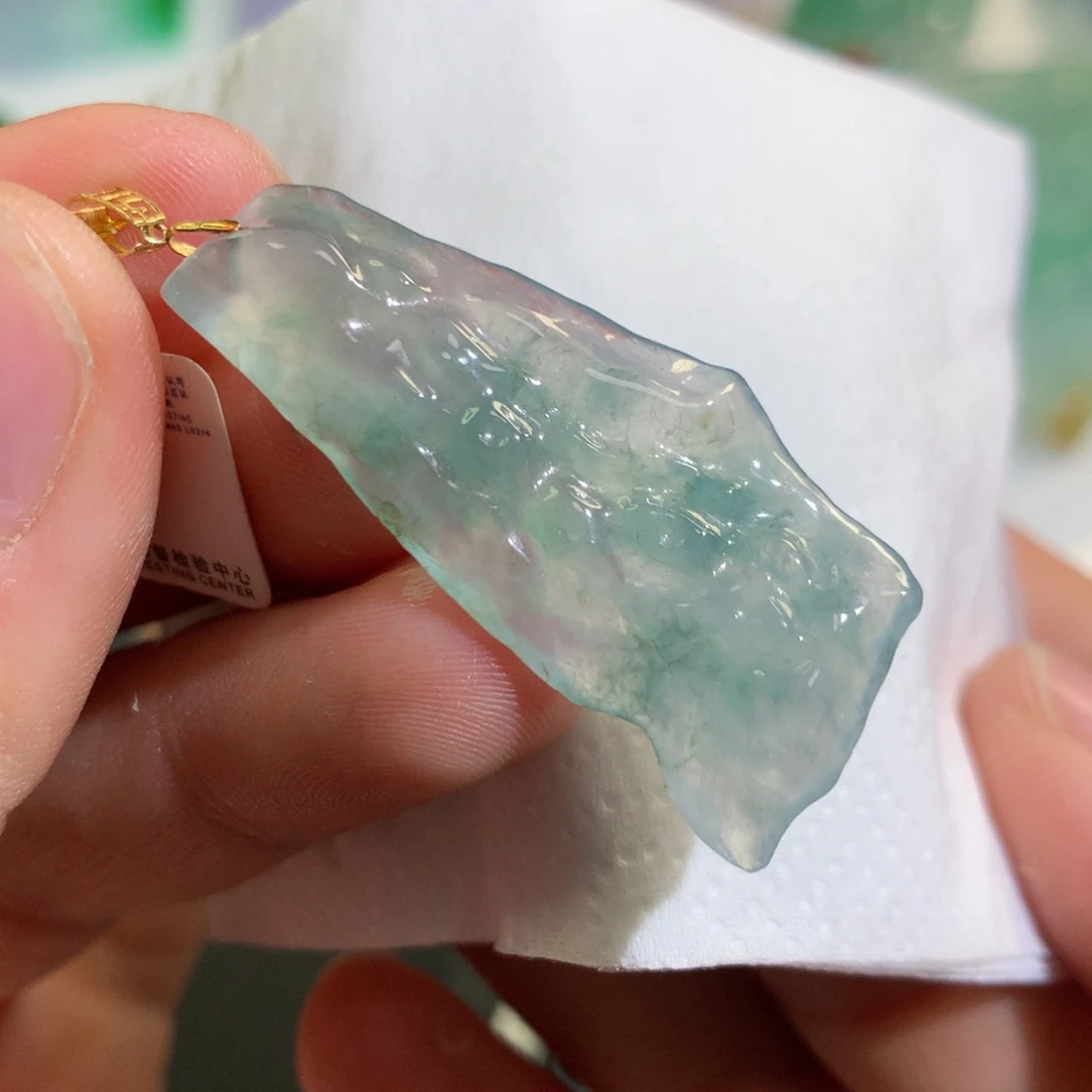 【闪购商品】翡翠吊坠(不含链)未镶嵌
