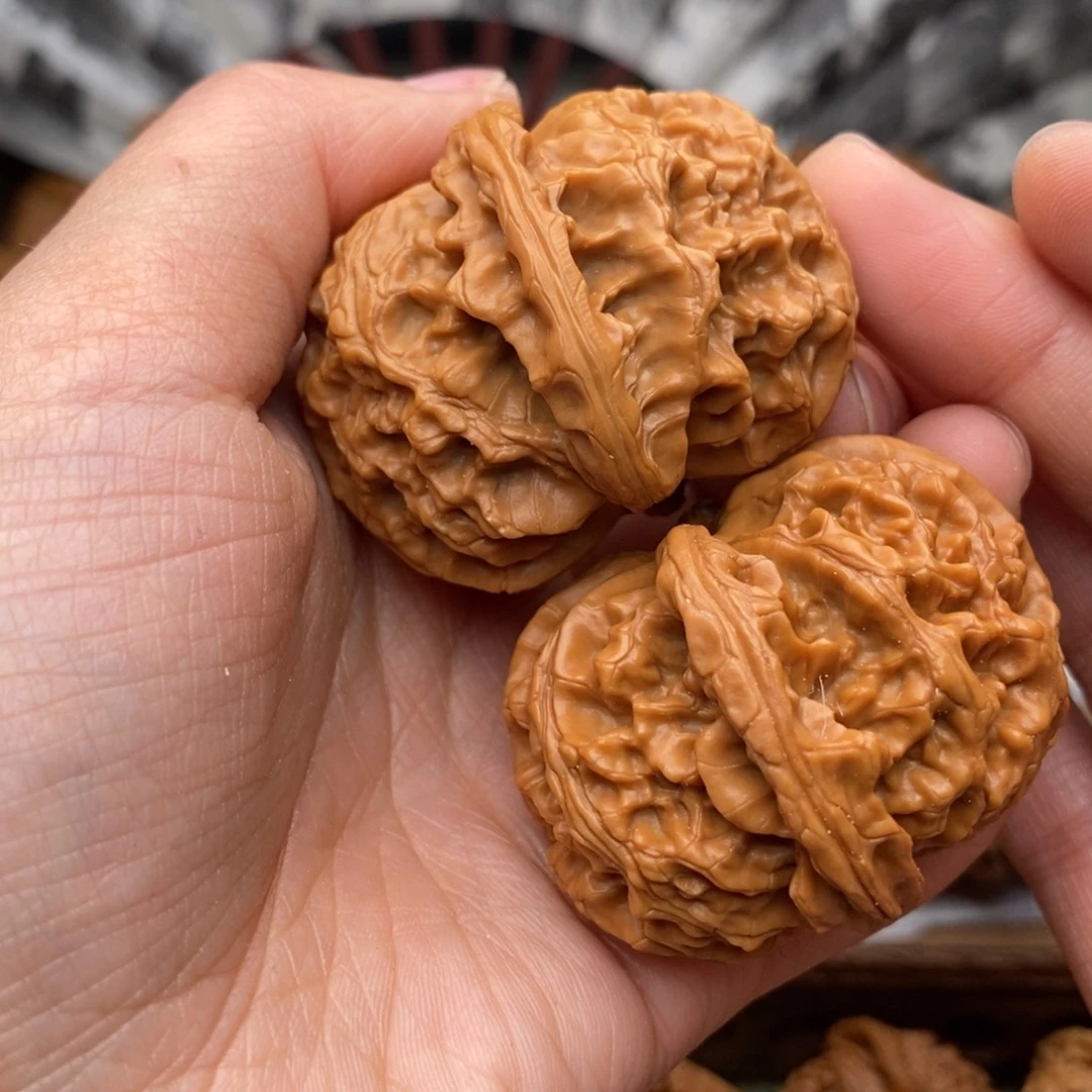 把件文玩核桃371号44-46苹果