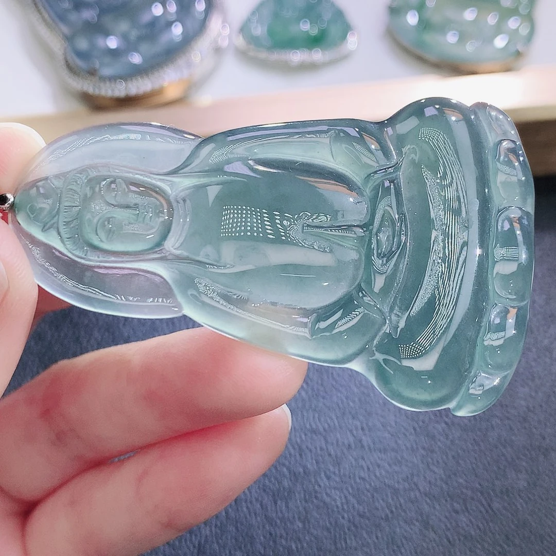 翡翠未镶嵌挂件翡翠