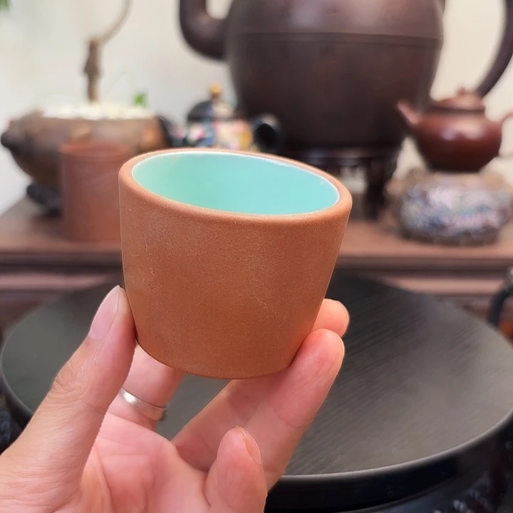 茶壶紫砂老紫砂杯 微瑕