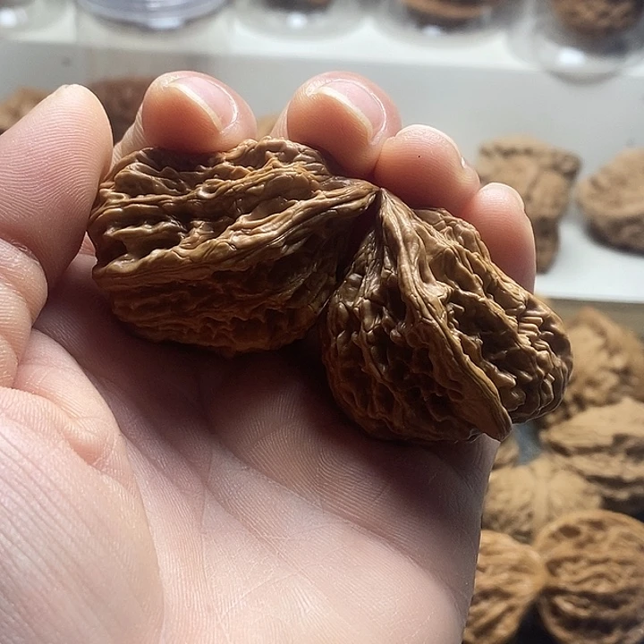 桃核吊坠麦穗小鸟