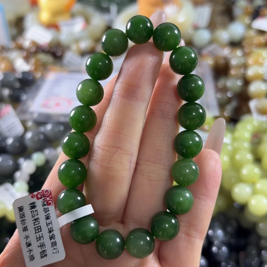和田玉未镶嵌手串148