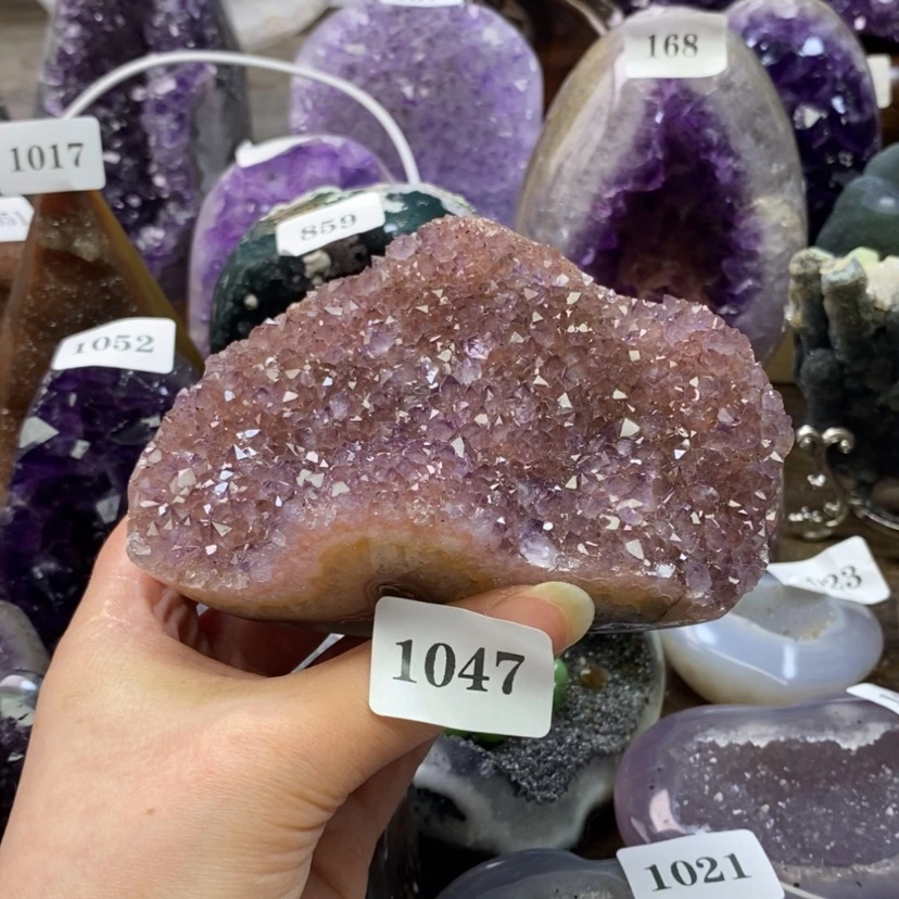 【闪购商品】未镶嵌紫晶大型摆件（非配饰）奥****