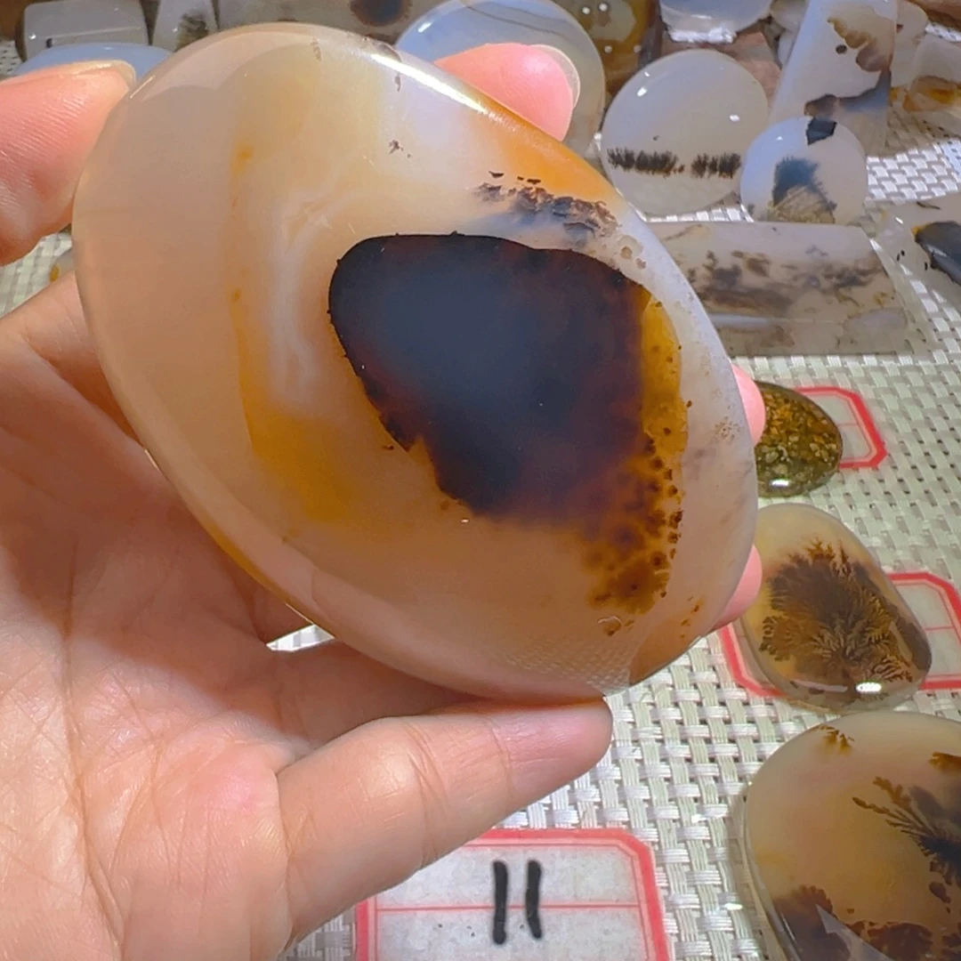 玛瑙/玉髓未镶嵌颈饰