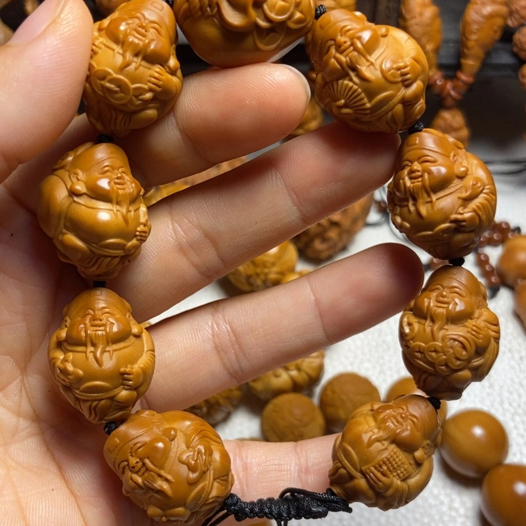 【闪购商品】手串/手链橄榄核官帽财神