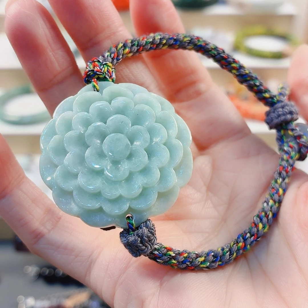 翡翠未镶嵌手链手串