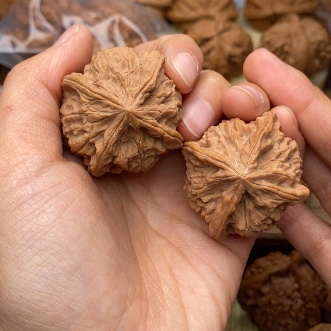 把件文玩核桃194号40加全品玉玺四棱