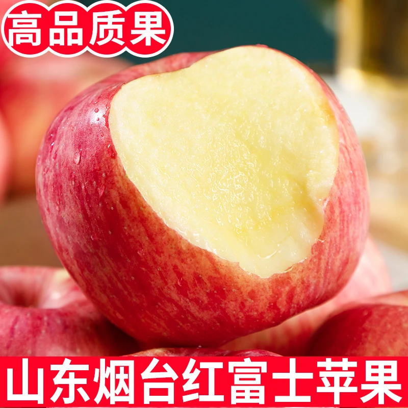 【坏果包赔】山东烟台红富士苹果新鲜红富士苹果水果当季