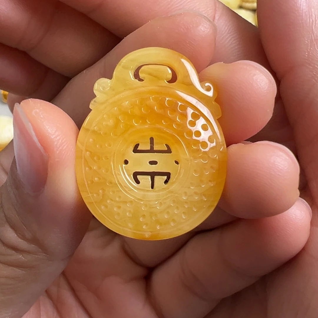 蜜蜡未镶嵌裸石蜜蜡