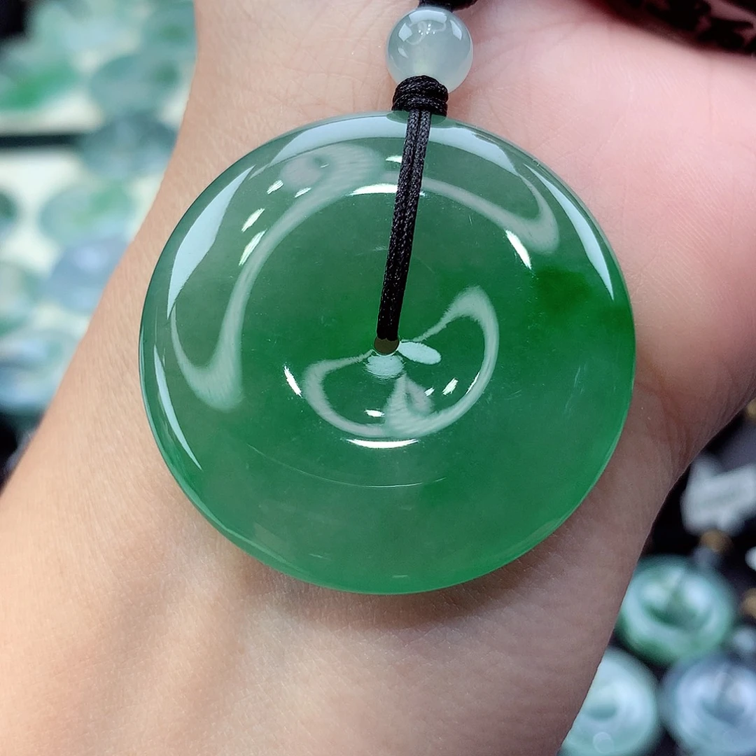 颈饰未镶嵌翡翠编号111尺寸37-7.1