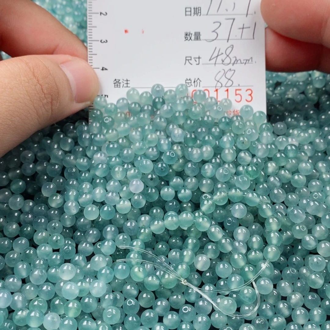 翡翠未镶嵌手链翡翠散珠多样性发货自选