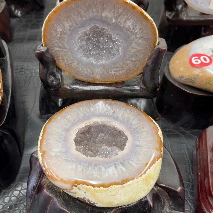 水晶珠宝半成品未镶嵌福利聚宝盆