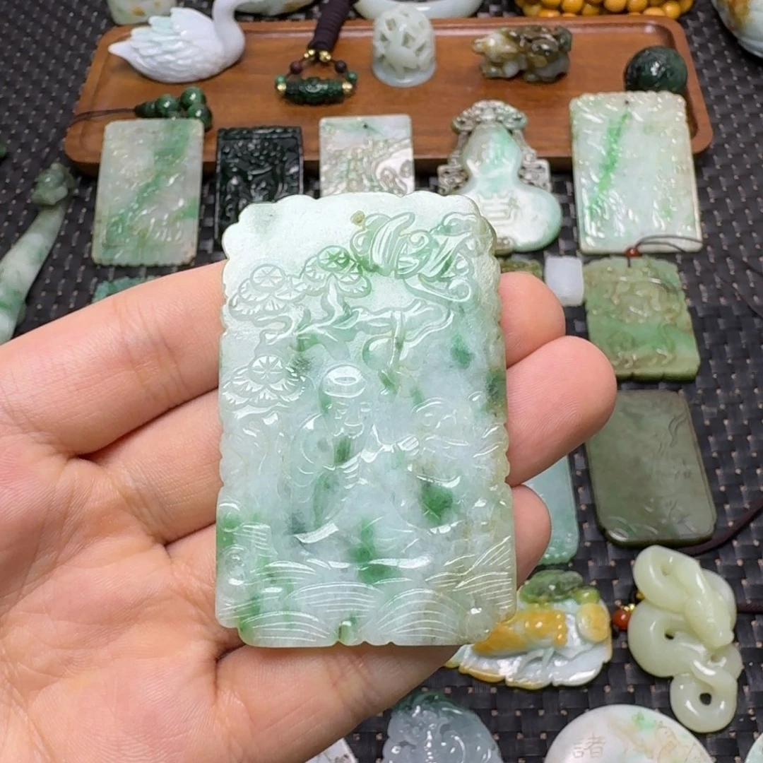 颈饰未镶嵌翡翠翡翠颈饰未镶嵌