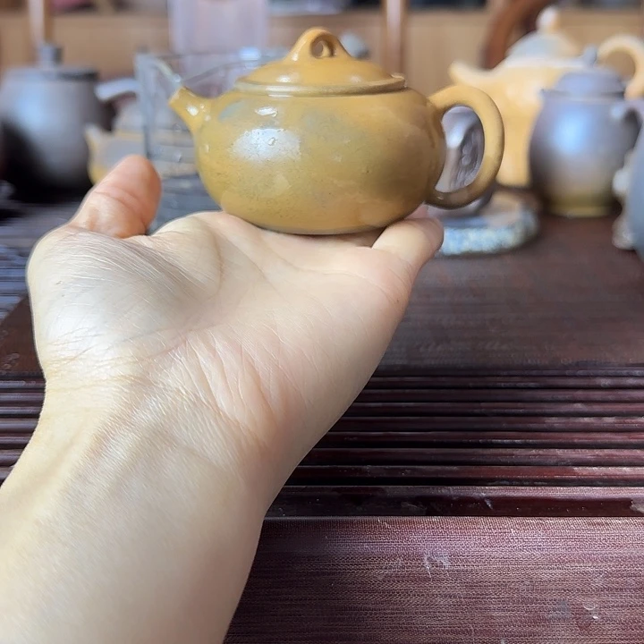 紫砂茶壶坭兴陶龙窑柴烧大寺