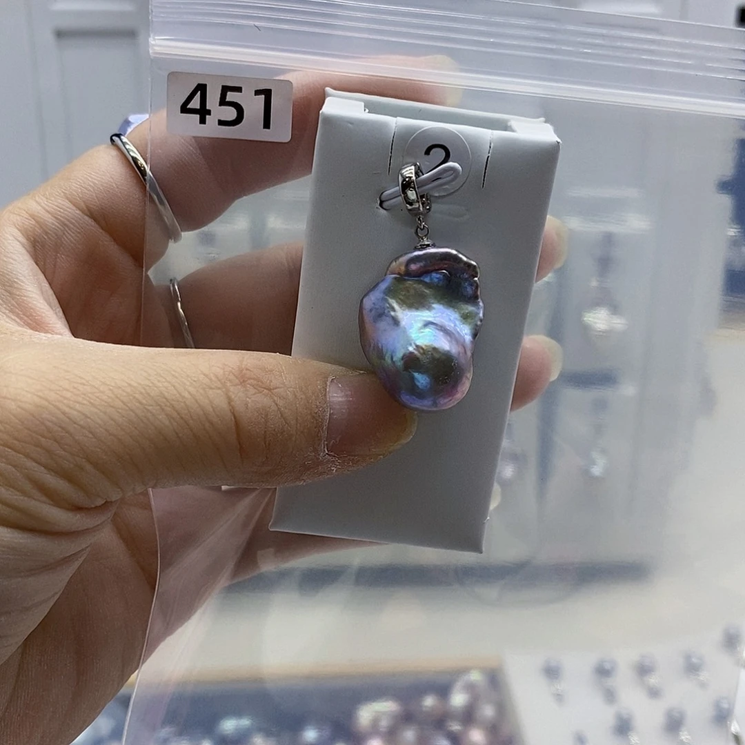 颈饰合金淡水珍珠