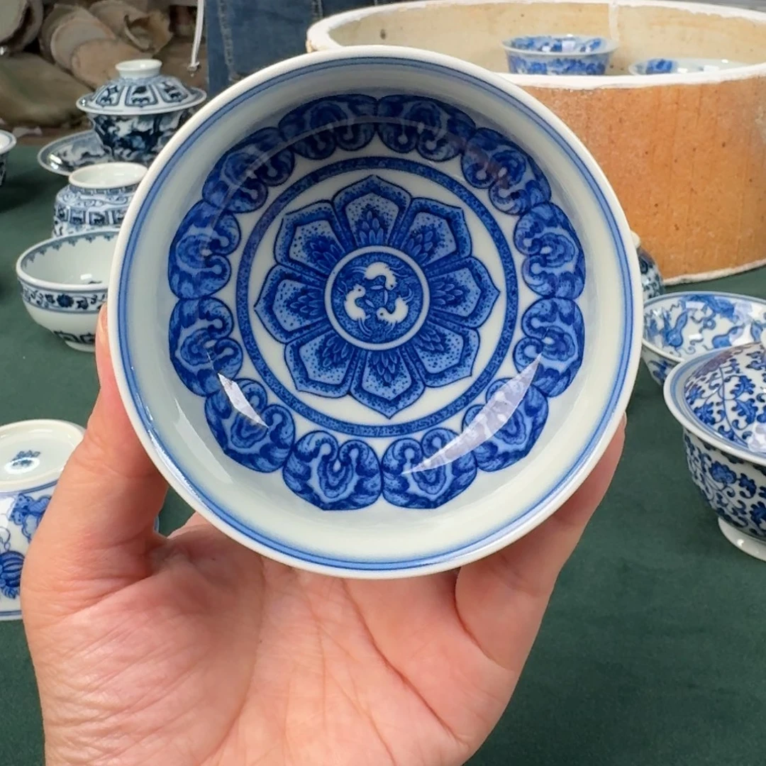 杯景德镇陶瓷手工手绘