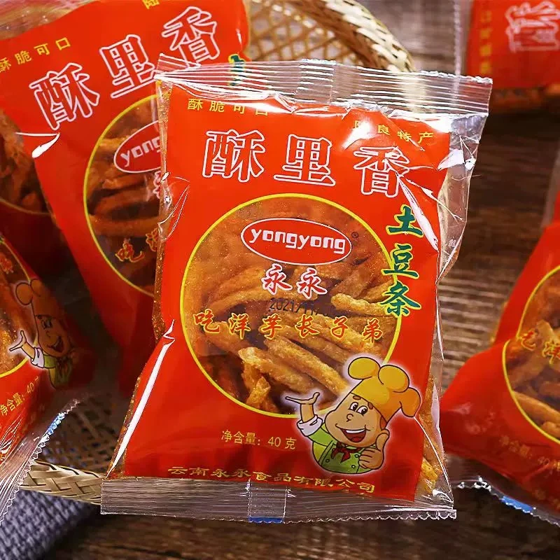 云南特产陆良麻辣洋芋丝贵州麻辣土豆片永永酥里香洋芋丝小吃零食