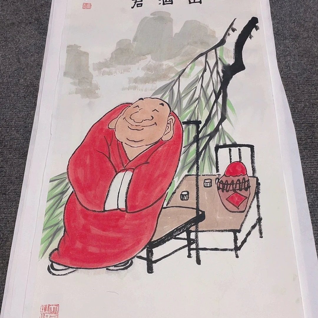 国画2平尺纯手绘国画作品