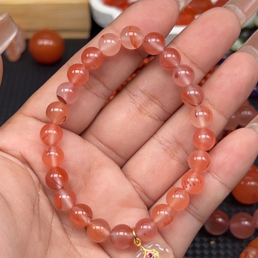 艳***姐手链未镶嵌南红玛瑙多样性