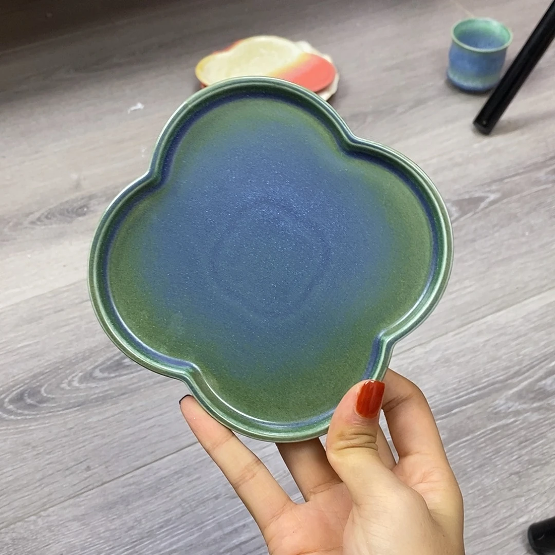 燕***川景德镇高温陶瓷杯垫