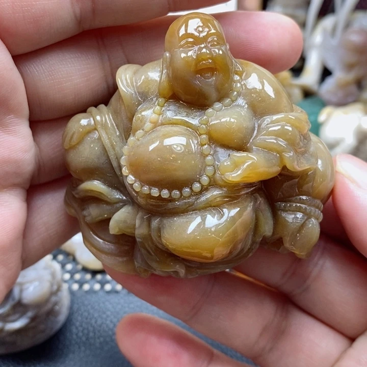 石英质玉颈饰未镶嵌