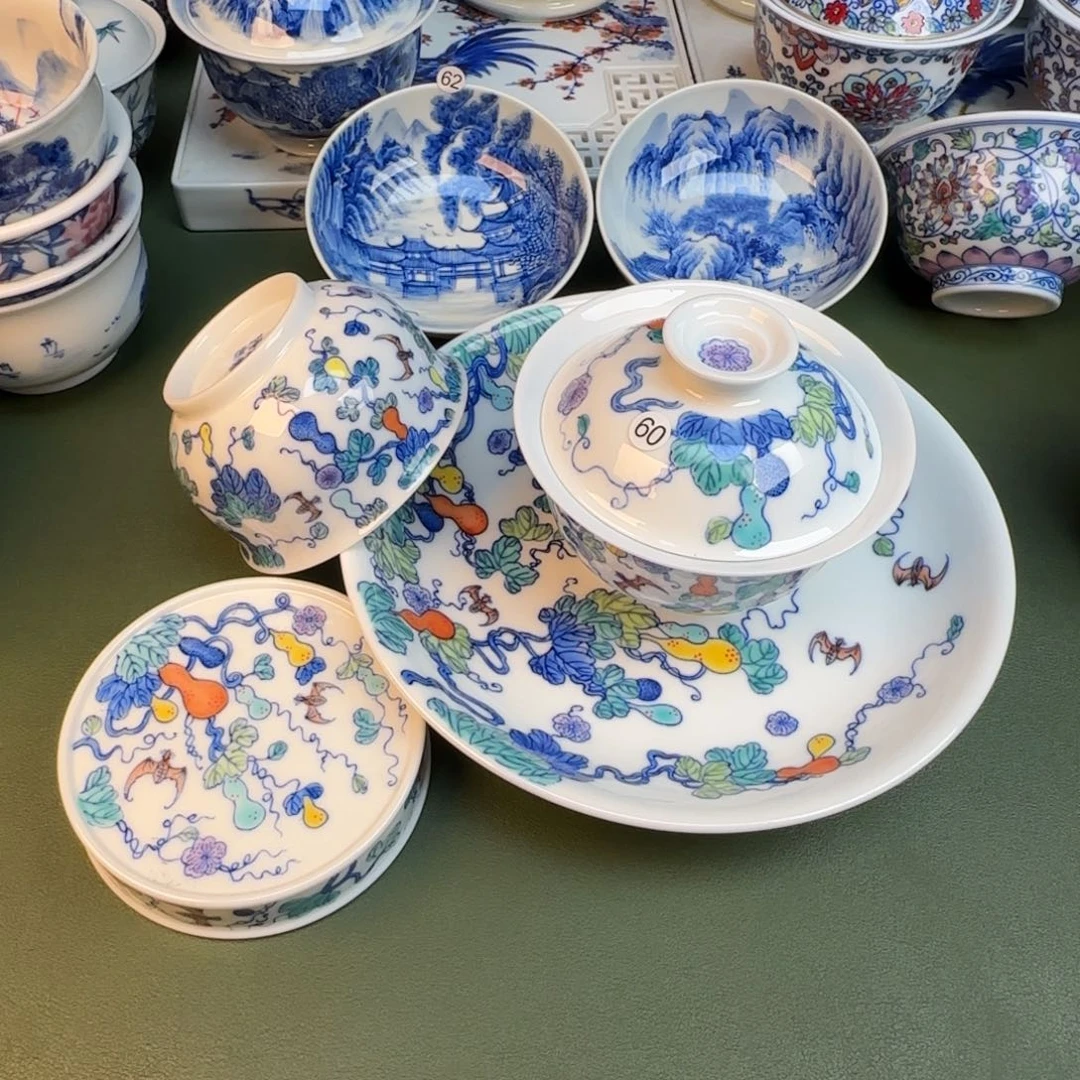 纯手工纯手绘茶具60