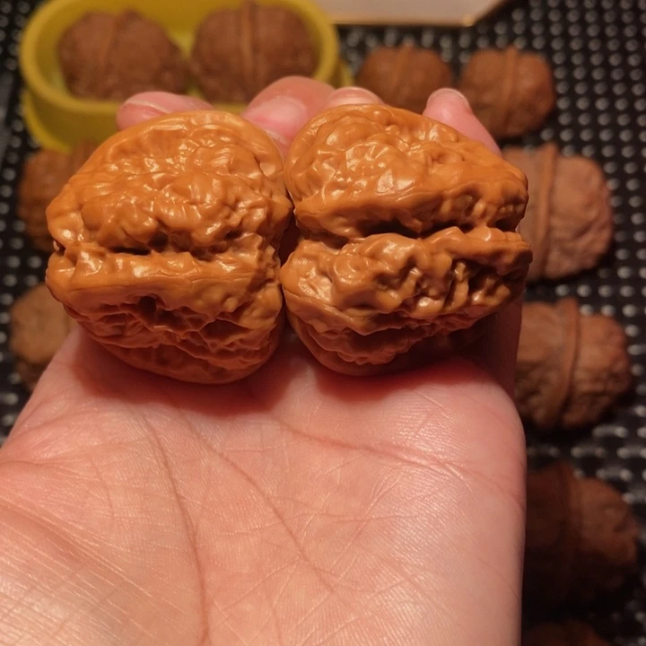 龙***亮文玩核桃把件蛙王