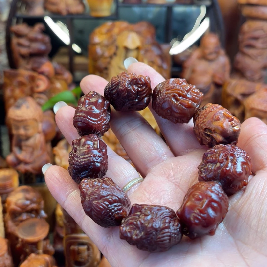 ****汉其他松木（琥珀木）微瑕一念手串