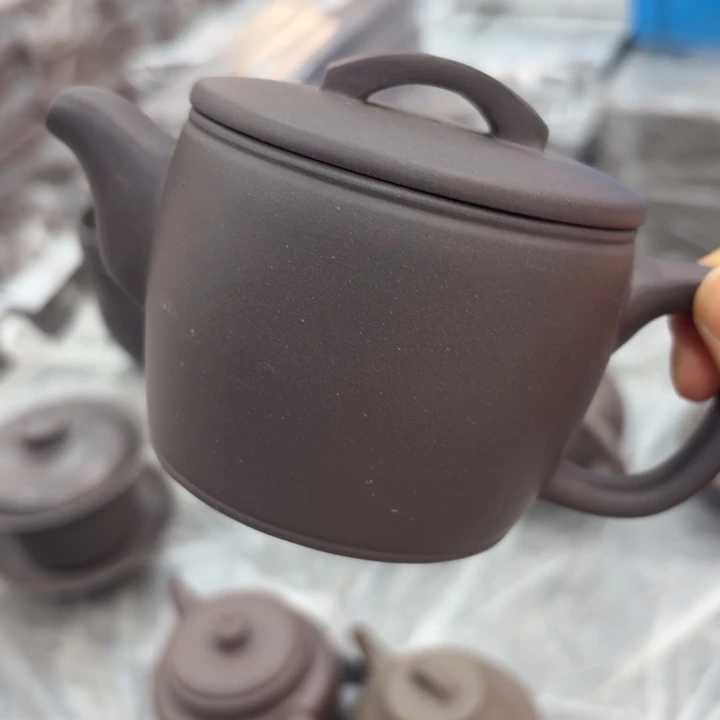 紫砂茶壶宜兴原矿天青