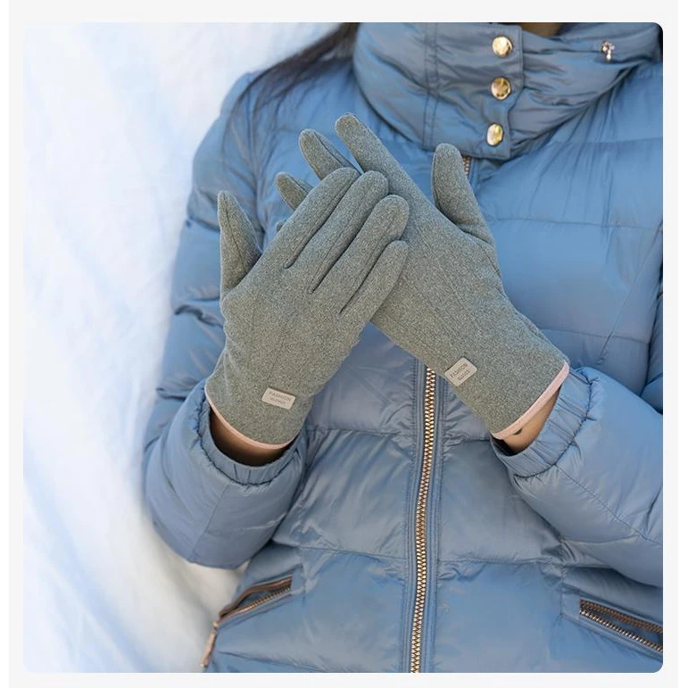 【新款百搭】秋冬季骑行手套户外触屏韩版防风防寒保暖加绒运动手套