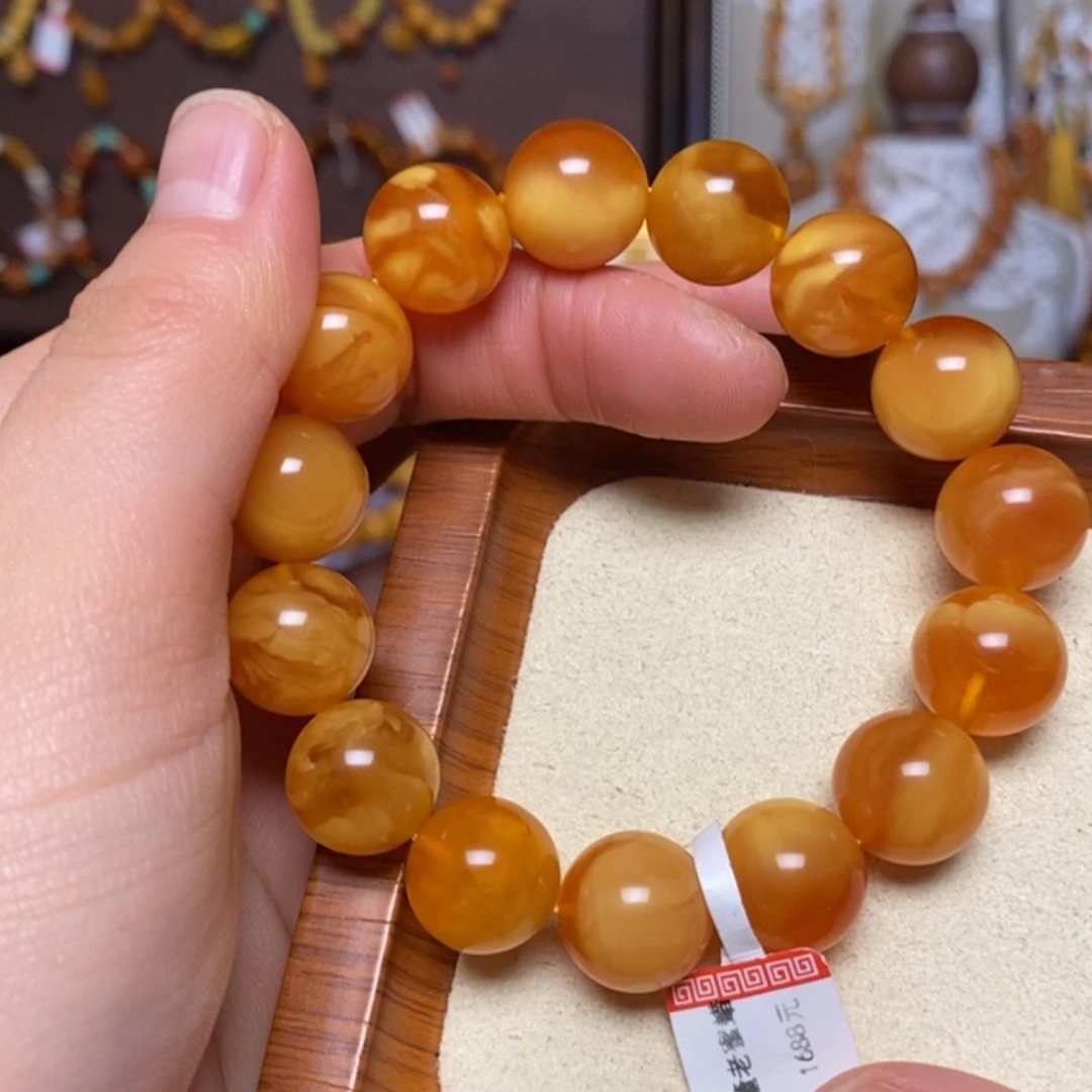 【闪购商品】手链蜜蜡未镶嵌手串