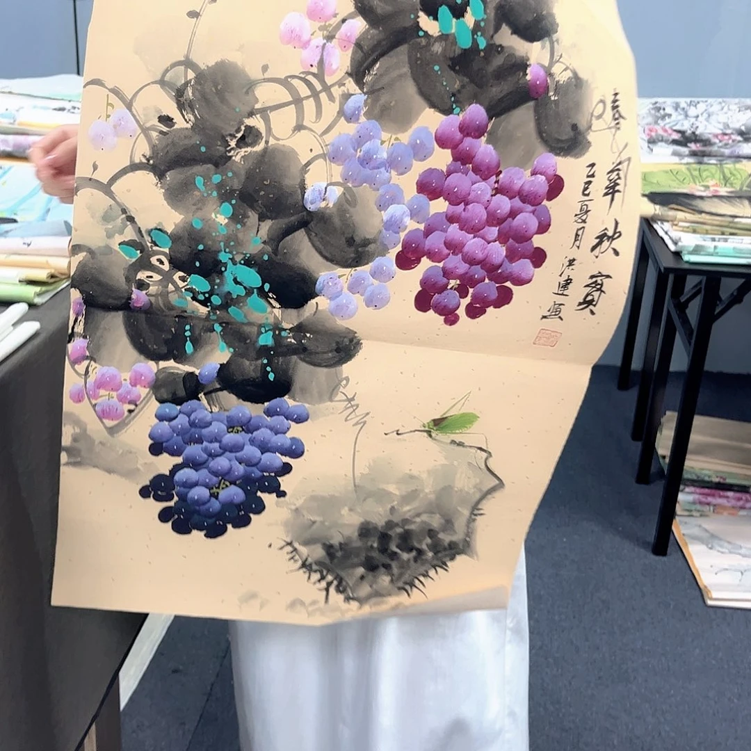 国画国画老师作品