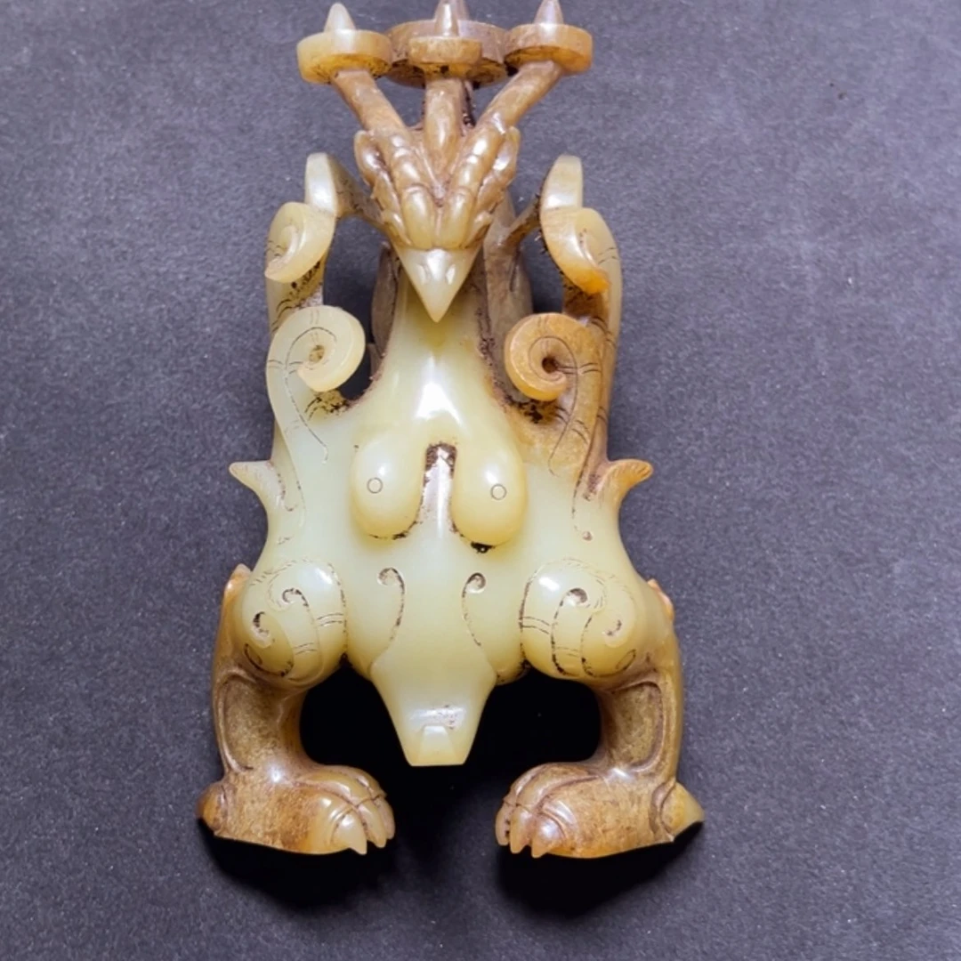 【闪购商品】和田玉未镶嵌挂件飞**光