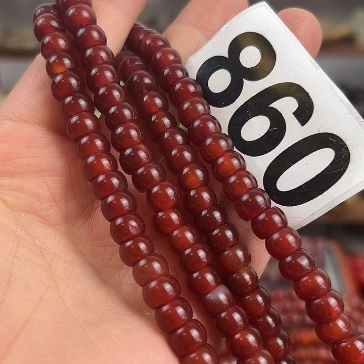 玛瑙/玉髓颈饰合金得****子