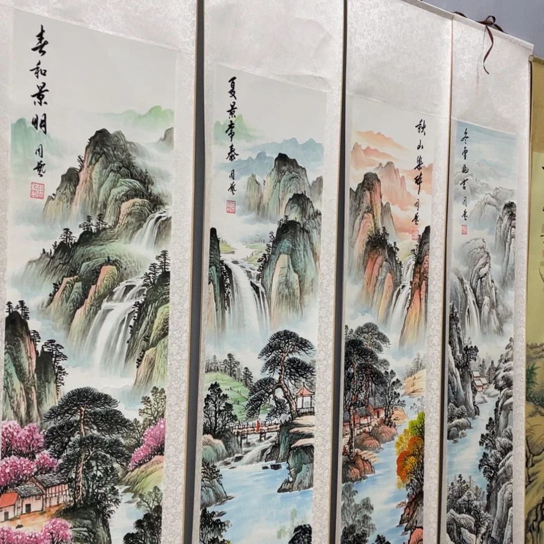 国画老师手笔手绘作品w