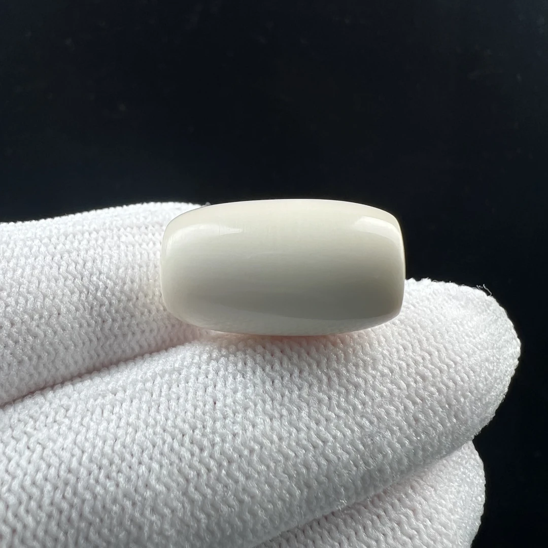 A3578天然猛犸牙 勒子 桶珠 12*20mm支持鉴定 假一罚四