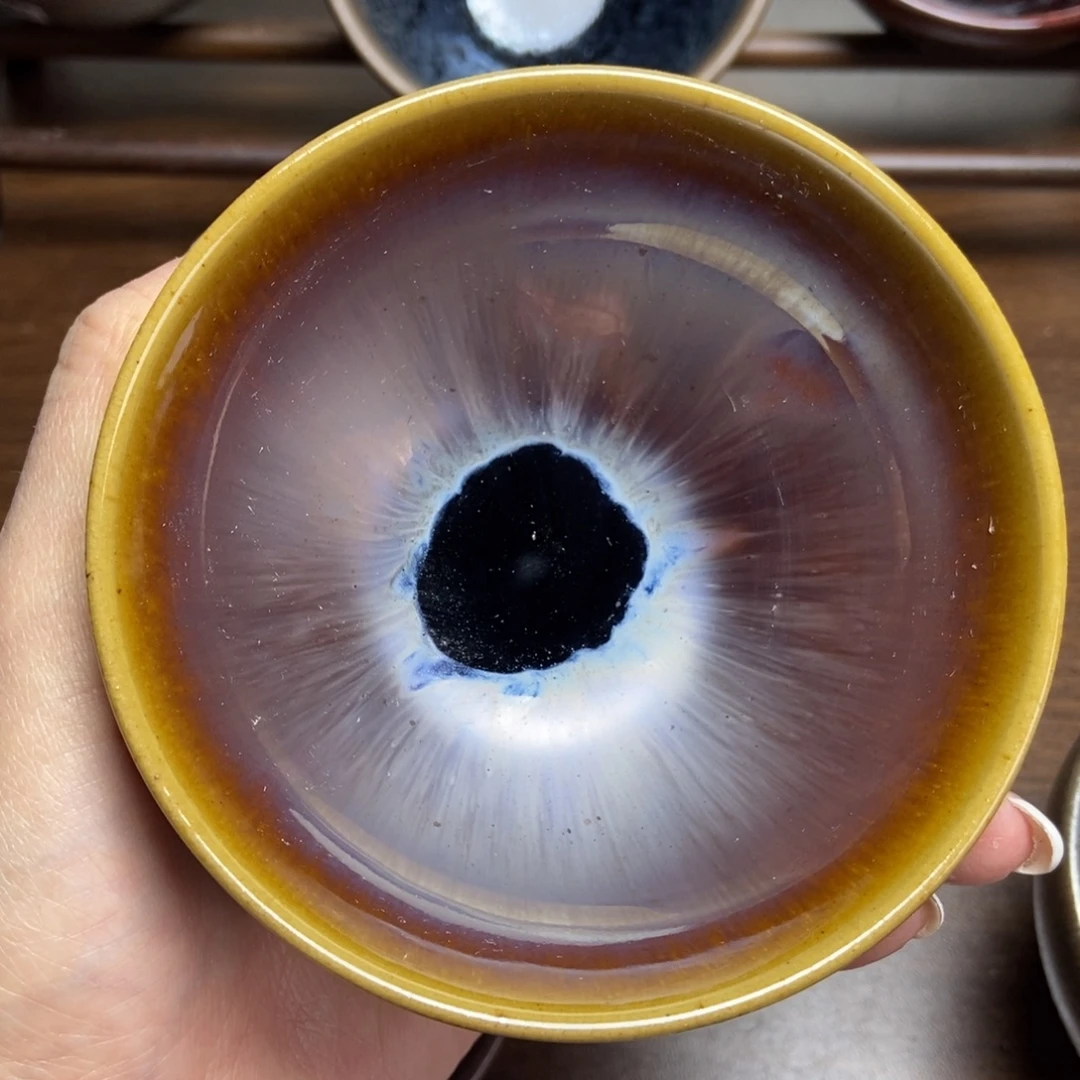 茶盏建窑建盏主人杯