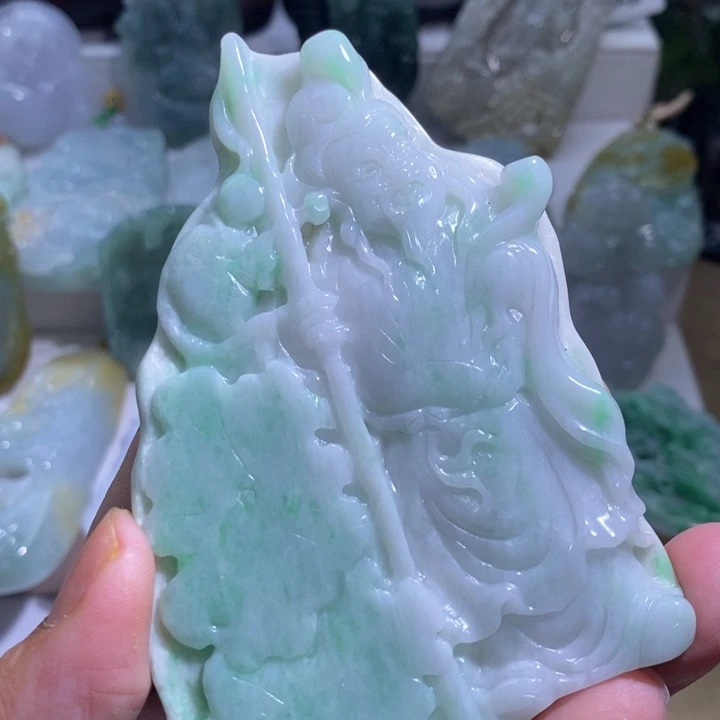 【闪购商品】颈饰未镶嵌翡翠鱼翁