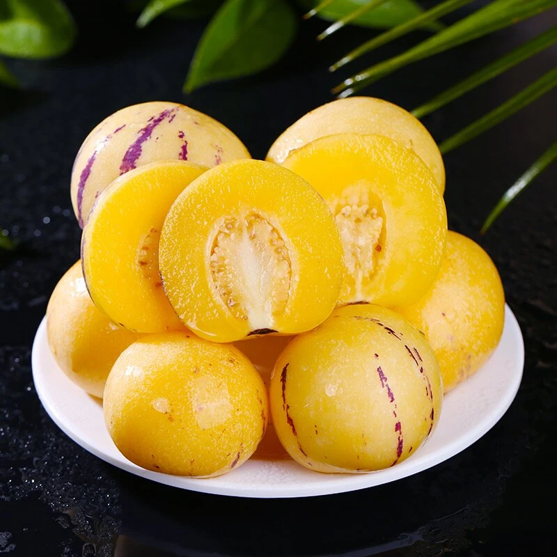 云南人参果树上熟多汁爆汁低糖皮薄奶香自然成熟整箱包邮