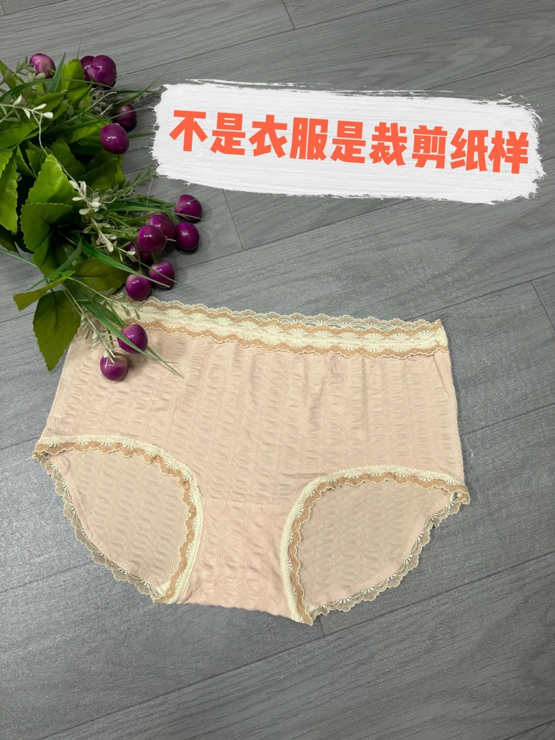 C25012裁剪纸样（S-3XL)女士三角内裤裁剪纸样