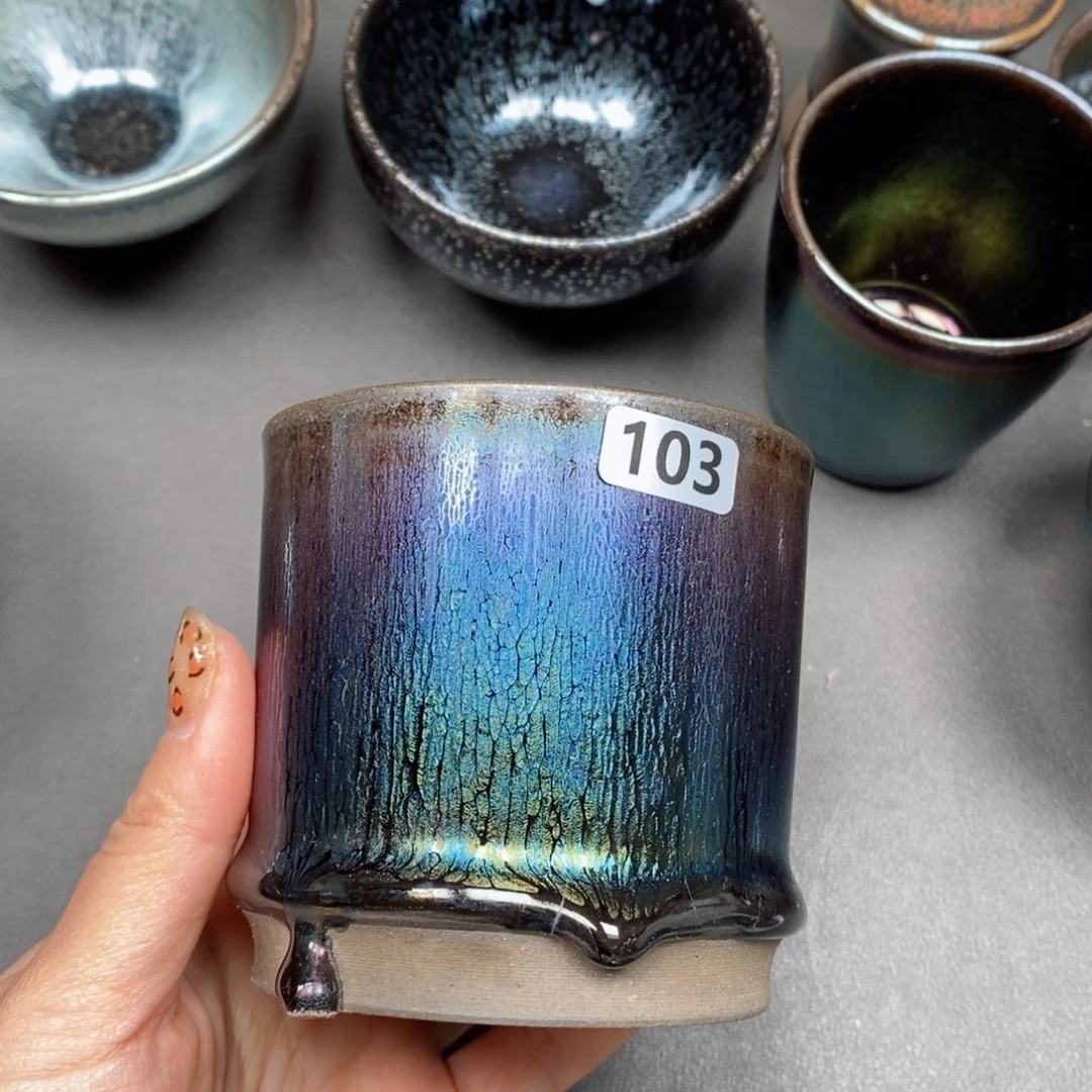 茶盏建窑建盏主人杯103
